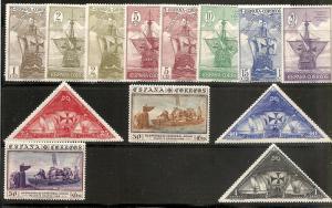 Spain  418-30 MNH 1930 Christopher Columbus 