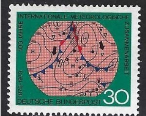 Germany Sc 1102 Meteorology  MNH