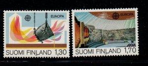 Finland Sc 679-680 1983 Europa stamp set mint NH