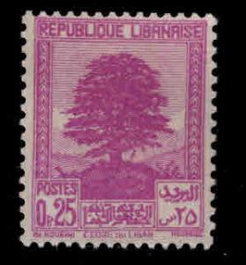 LEBANON Scott 137B Mint No Gum Cedar Tree 1940 stamp