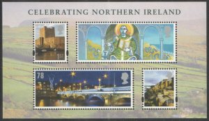 2008 Celebrating Northern Ireland Miniature Sheet MSNI152 Superb Unmounted Mint 
