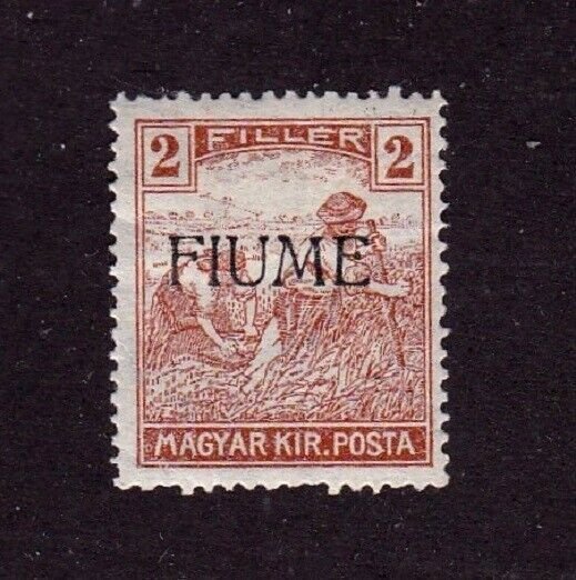 Fiume stamp #3, MH, CV $4.00