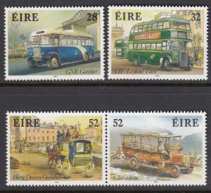 Ireland 905-8 Buses mnh