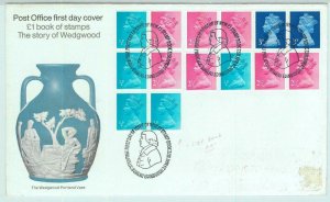 BK0831b - GB - POSTAL HISTORY - OFFICIAL FDC COVER  1972 Wedgewood