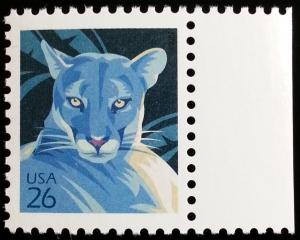 2007 26c American Wildlife, Florida Panther Scott 4137 Mint F/VF NH