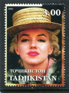 Tajikistan 2001 MARILYN MONROE 1 value Perforated Mint (NH)