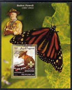 SOMALIA - 2006 - Scouts & Butterflies #1 - Perf Min Sheet - MNH - Private Issue