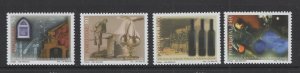 Portugal #2255-58 (1998 Portuguese Glass Blowing set) VFMNH CV $4.30