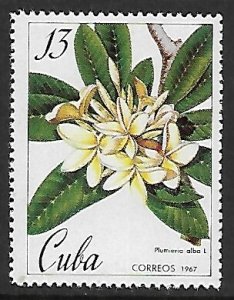 Cuba # 1230 - Plumieria - MNH.....{R1}