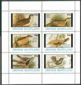 Grunay 1982 Birds #08 (Nightingale, Lark, Thrush, Oriole ...