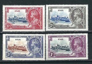 Fiji 110-13 SG 242-45 Silver Jubilee MH VF 1935 SCV $20.25