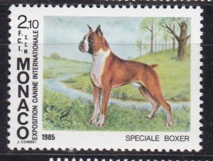 Monaco, Fauna, Dogs, Boxer MNH / 1985