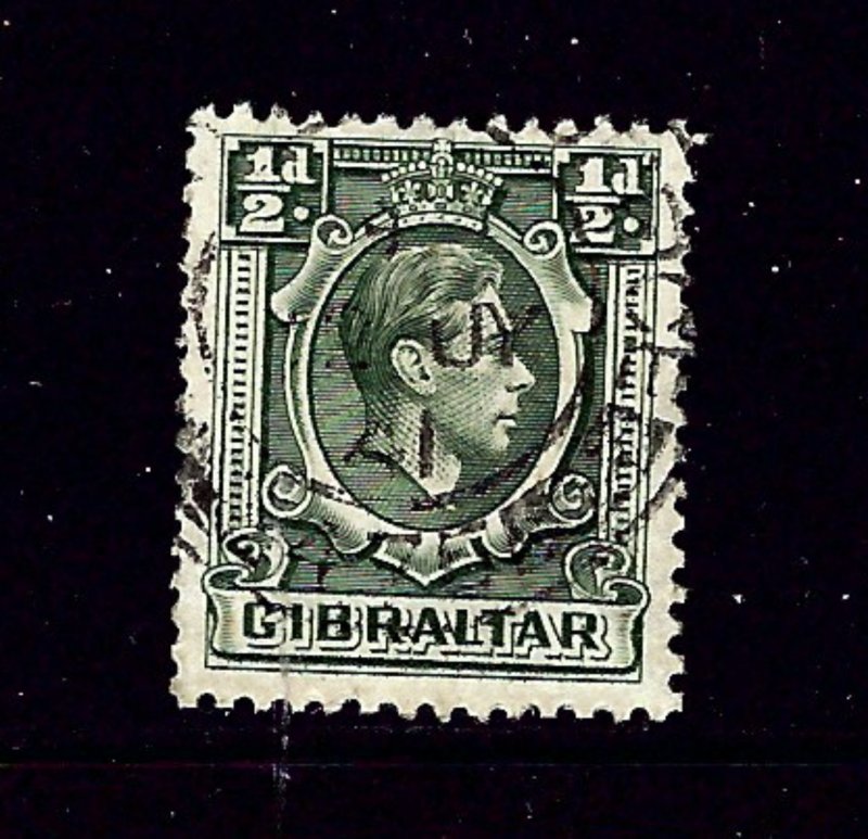 Gibraltar 107 Used 1938 issue