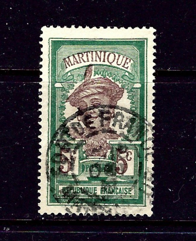 Martinique 65 Used 1908 issue