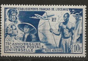 French Polynesia C20 MNH VF 1949 SCV $20.00 (jr)