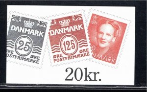 DENMARK SC# 888b COMP BKLT VF/MNH