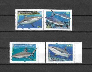 COCOS (KEELING) ISLANDS 2005 WWF SG 406/9 MNH