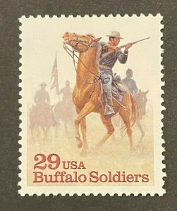 Scott#: 2818 - Buffalo Soldiers 29c 1994 Single Stamp MNH OG