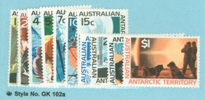 Australian Antarctic Territory #L8-18 Mint (NH) Single (Complete Set)