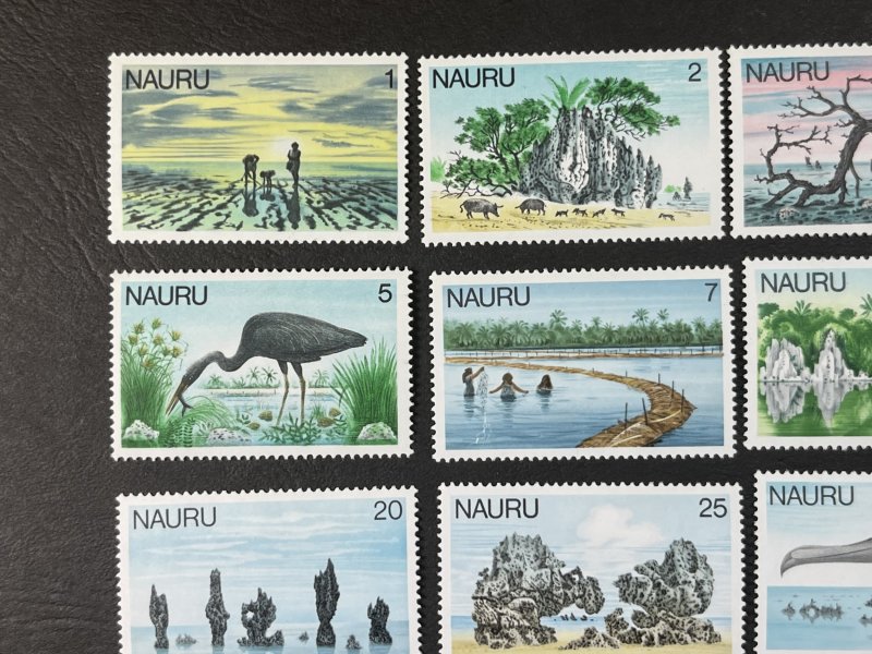 NAURU # 165-181-MINT NEVER/HINGED-----COMPLETE SET------1978-79