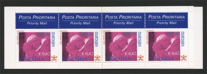 VATICAN STATE, BOOKLET JOHN PAUL IN THE WORLD 2001