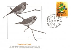Australia, Worldwide First Day Cover, Birds, Postal Stationary