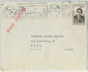 45055 - MOROCCO Morocco - POSTAL HISTORY - Airmail COVER to ITALY 1963-