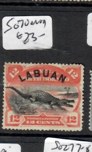 LABUAN  12C  CROCODILE    SG 70   MOG    PP0515H