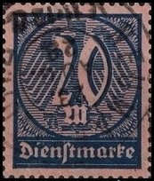 Germany Used - Scott# O19