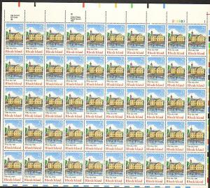 US #2348 Mint Sheet Rhode Island 