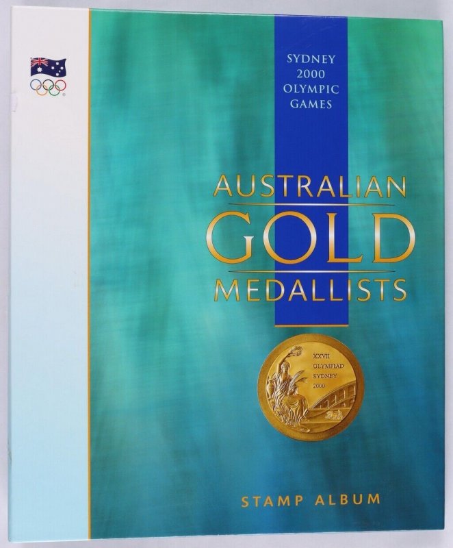 AUSTRALIA 2000 Sydney Olympics PO Album with set of Gold Medallists sheetlets.