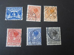 Netherlands 1924 Sc 146,148-9,151,153-60 FU