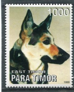 Timor (East) 1999 DOG 1 value Perforated Mint (NH)