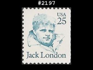 US #2197 MNH Jack London