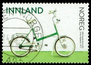 Norway #1880  Used - Norwegian Bicycles grn (2019)