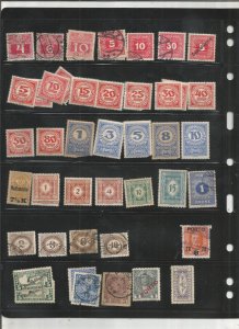 AUSTRIA COLLECTION ON STOCK PAGES, BOTH MINT AN USED