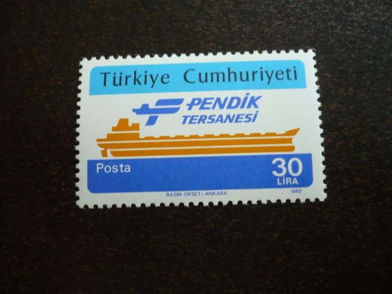 Stamps - Turkey - Scott# 2226 - Mint Never Hinged Set of 1 Stamp