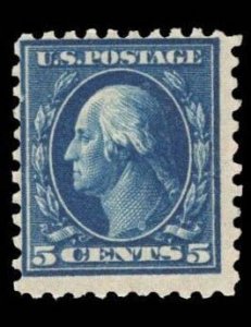 US STAMPS #466 5c P10 NO WMK MINT OG H LOT #82484-5