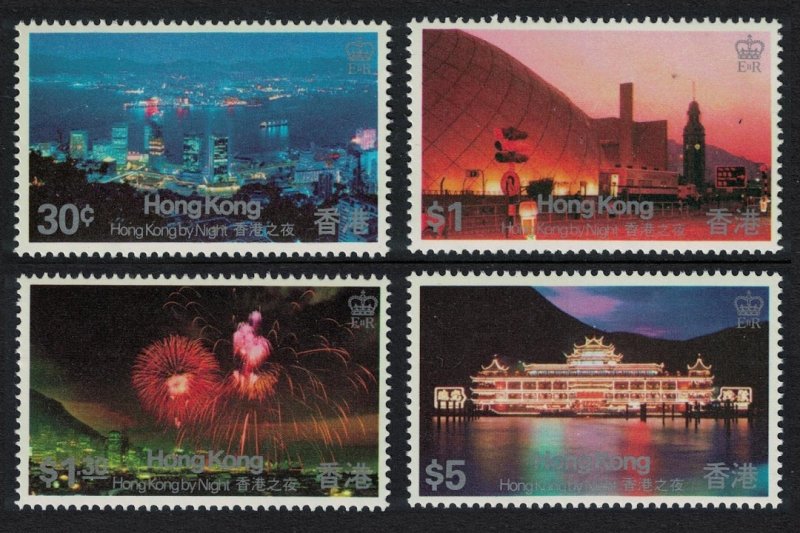 Hong Kong by Night 4v 1983 MNH SC#415-418 SG#442-445 MI#415-418