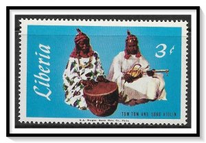 Liberia #467 Native Instruments MNH