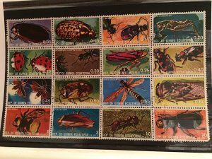 Rep de Guinea Insects cancelled stamps R21868 