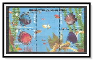 Philippines #2184 Aquarium Fish Souvenir Sheet MNH