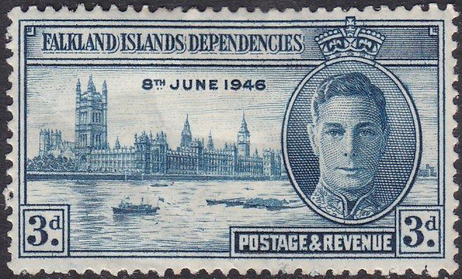 Falkland Islands 98 Peace Issue  1946