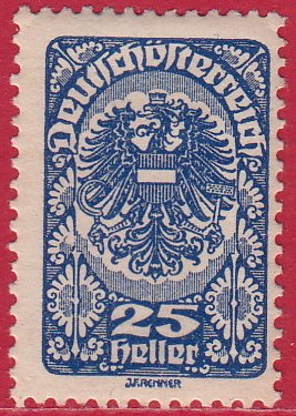 Austria - 1919 - Scott #209 - mint - Coat of Arms