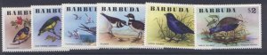 Barbuda 238-43 MNH Birds, Flowers