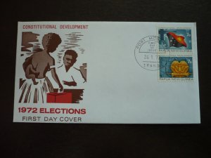 Postal History - Papua New Guinea - Scott# 341a - First Day Cover