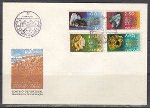 Portugal Scott 1106-9 FDC - Geology Congress