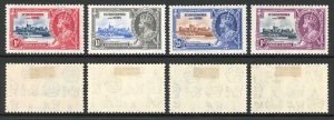 St Christopher and Nevis SG61/64 1935 Silver Jubilee Set M/M