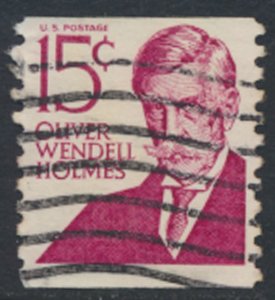 USA  SC#  1305e   Used 1978  Coil single Wendell Holes  see scan