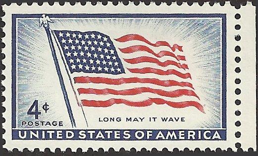 # 1094 MINT NEVER HINGED 48 STAR FLAG